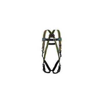 Harness Full Body, L/xl, 400 Lb Capacity, Green, 85% Polyester, 15% Urethane Elastomer