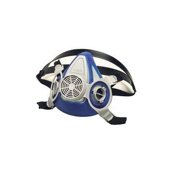 Demi-masque respiratoire, moyen, standard, bleu