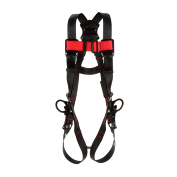Safety Harness Full Body, Work Positioning, Small, Black, 420 Lb