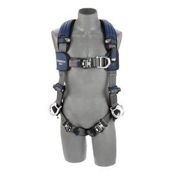 Positioning/Climbing Harness, Small, 420 lb Polyester, Vest, Aluminum D-Ring, Zinc Plated Steel Buckle