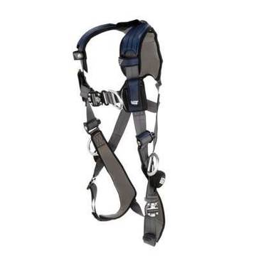 Positioning/Climbing Harness, Small, 420 lb Polyester, Vest, Aluminum D-Ring, Zinc Plated Steel Buckle