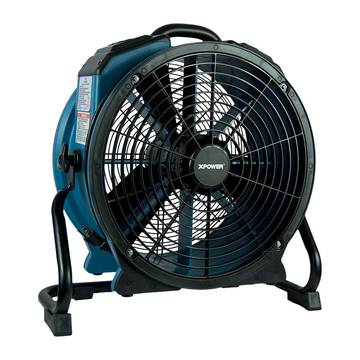 Professional Sealed Axial Fan, 115 VAC, 2.8 A, 1/3 HP, 3600 cfm, 400 to 1600 RPM