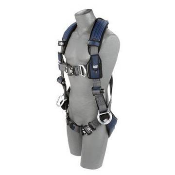 Positioning/Climbing Harness, Medium, 420 lb Polyester, Vest, Aluminum D-Ring, Zinc Plated Steel Buckle