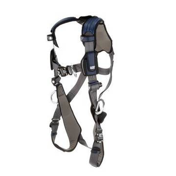 Positioning/Climbing Harness, Large, 420 lb Polyester, Vest, Aluminum D-Ring, Zinc Plated Steel Buckle