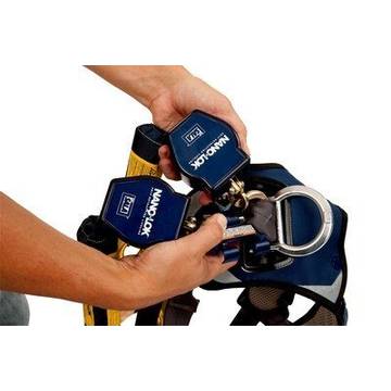 Lifeline Twin-leg Quick Connect Personal Self-retracting, 3/4 In X 6 Ft, 420 Lb, 5.6 Lb