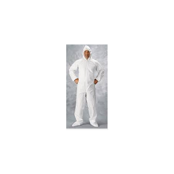 Disposable Coverall, M, White, MicroMax® NS, 40 to 42 in Chest, 29 in Inseam lg