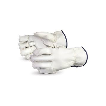 Des gants de cuir, 3X-grand, bronzer, Peau de vache