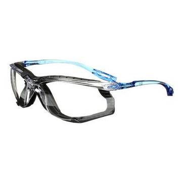 Lunettes de protection avec système de gestion de cordon Virtua 3M(MC) avec joint en mousse, verres antibuée transparents