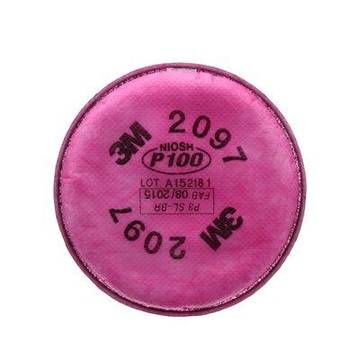 Filter 3m™ Particulate, 2097, P100, With Nuisance Level Organic Vapour Relief, 