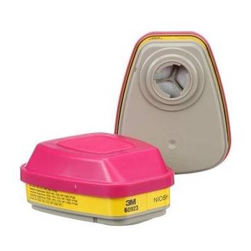 Cartridge, P100, Glass Fiber Paper Filter