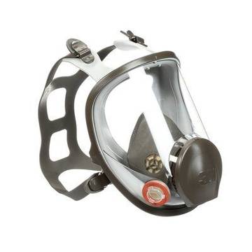 Respirator Reusable Full Facepiece, Small, Gray