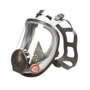 Reusable Full Facepiece Respirator, Small, Gray