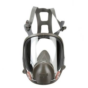 Reusable Full Facepiece Respirator, Large, Gray