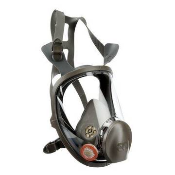 Respirator Reusable Full Facepiece, Large, Gray