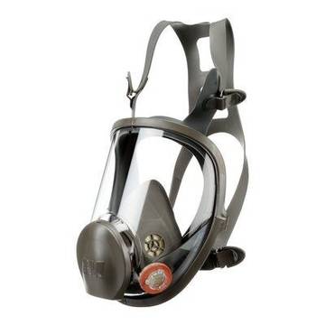 Respirator Reusable Full Facepiece, Large, Gray