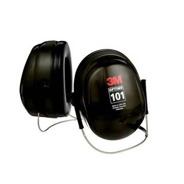 3m™ Peltor™ Optime™ 101 Earmuffs, H7b, Behind-the-head, 10 Pairs Per Case