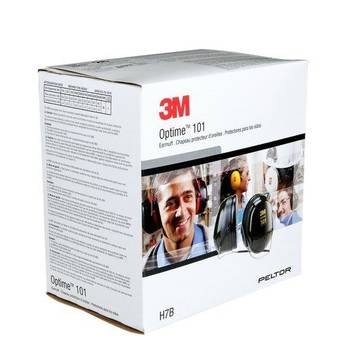 Earmuffs 3m™ Peltor™ Optime™ 101, H7b, Behind-the-head, 10 Pairs Per Case