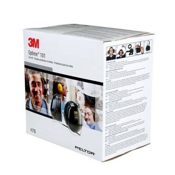 Earmuffs 3m™ Peltor™ Optime™ 101, H7b, Behind-the-head, 10 Pairs Per Case