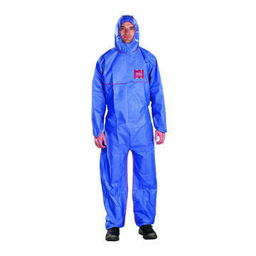 Coverall Anti Static, White, Sms Fabric