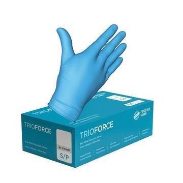 Trio Force Nitrile Disposable Gloves