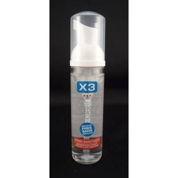 X3 Foaming Hand Sanitizer Alch Free 75ml 12/cs