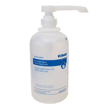 Ecolab Quick Care Gel Waterless Hand Sanitizer 540ml