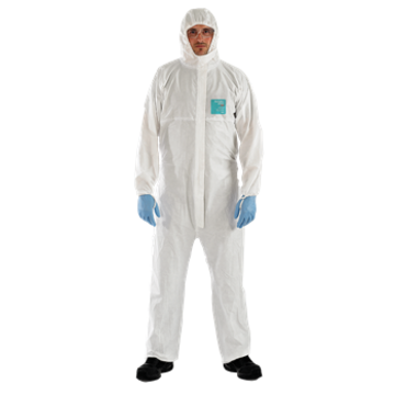 Coverall, White, Non-woven