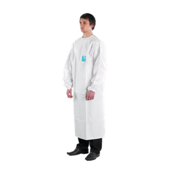 Aprons, X-Large, White, Microporous Polyethylene Laminate Non-Woven