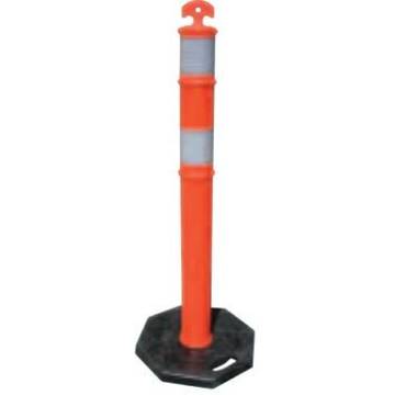 Traffic Delineator Post, 42 in ht