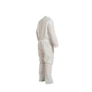 Chemical Resistant Protective Coverall, 3x-large, White, Proshield® 10 Fabric