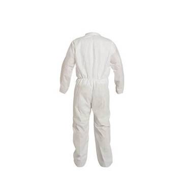 Chemical Resistant Protective Coverall, 3x-large, White, Proshield® 10 Fabric