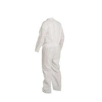 Chemical Resistant Protective Coverall, 3x-large, White, Proshield® 10 Fabric