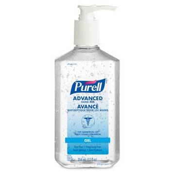 Hand Sanitizer Hand Rub, 354 ml, bottel, Liquid, Alcohol-like, Clear