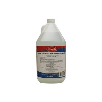 Disinfectant Cleaner, 4 l Container, Jug, Liquid, Water White