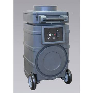 Upright Portable Hepa Scrubber, 115 V, 3.5 A, 500 To 950 Cfm, Polyethylene, 18 In X 23 In X 39 In