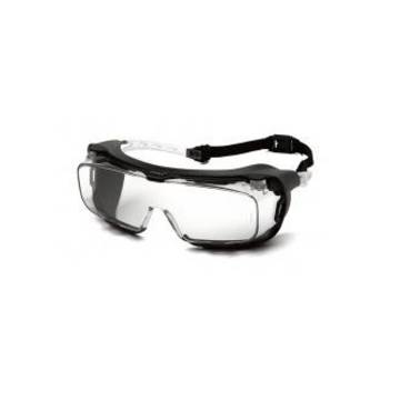 Safety Glasses, 132.5 mm wd, 160 mm lg, 1.8 mm thk, H2MAX Anti-Fog, Clear, Gray