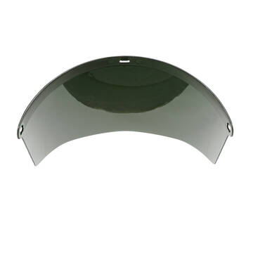 3M™ Aluminized Polycarbonate Faceshield Window, 82509-00000, molded, dark green