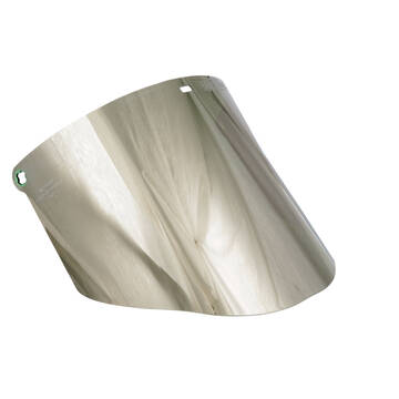 Faceshield Window 3m™ Aluminized Polycarbonate Molded, Dark Green