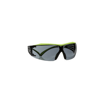 3m™ Securefit™ Protective Eyewear 400 Series, Sf402xaf-grn, Grey Anti-fog Lens, Green/black
