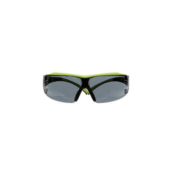 3m™ Securefit™ Protective Eyewear 400 Series, Sf402xaf-grn, Grey Anti-fog Lens, Green/black
