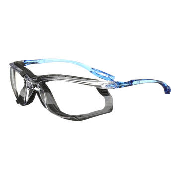 3m™ Virtua Cord Control System Protective Eyewear With Foam Gasket, 11872-00000-20, Clear Anti-fog Lens