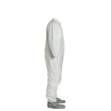 Chemical Resistant Protective Coverall, X-Large, White, Tyvek® 400 Fabric