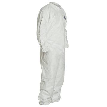 Chemical Resistant Protective Coverall, 2X-Large, White, Tyvek® 400 Fabric