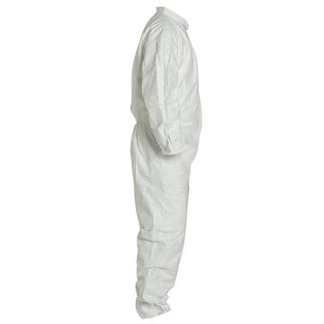 Chemical Resistant Protective Coverall, 2X-Large, White, Tyvek® 400 Fabric