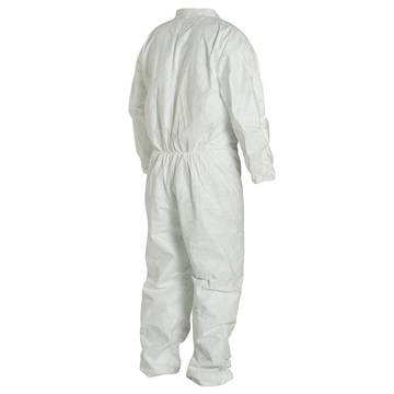 Chemical Resistant Protective Coverall, 2X-Large, White, Tyvek® 400 Fabric