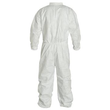 Chemical Resistant Protective Coverall, 2X-Large, White, Tyvek® 400 Fabric