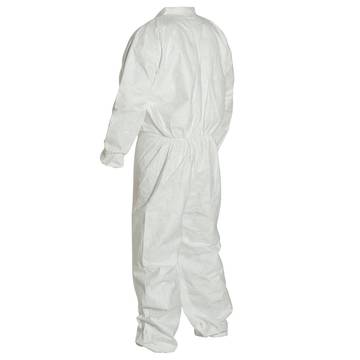 Chemical Resistant Protective Coverall, 2X-Large, White, Tyvek® 400 Fabric