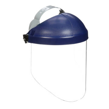 3M™ Ratchet Headgear H8A, 82783-00000, with 3M™ Clear Polycarbonate Faceshield