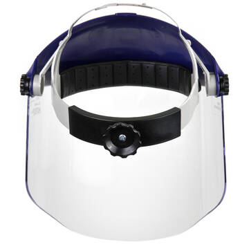 Headgear 3m™ Ratchet H8a, With 3m™ Clear Polycarbonate Faceshield