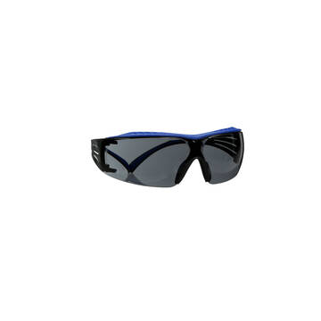 Lunettes de protection SecureFit(MC) 3M(MC) de Série 400, Verres antibuée gris Scotchgard(MC), bleu/gris